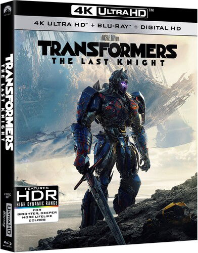 Cover for Transformers: the Last Knight (4K UHD Blu-ray) (2017)