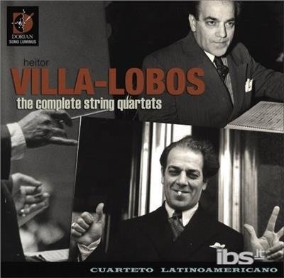 Cover for Lobos / Cuarteto Latinoamerican · Heiter Villa-lobos: Complete String Quartets (CD) [Box set] (2016)