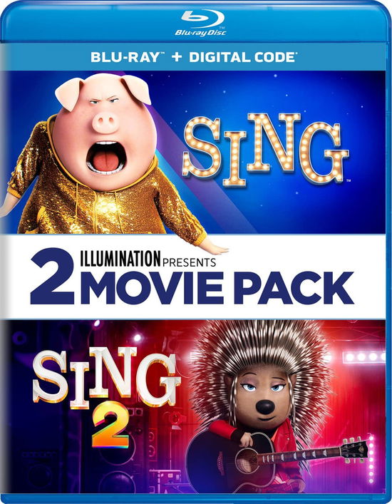 Cover for Sing 2: Film Collection (Blu-ray) (2022)