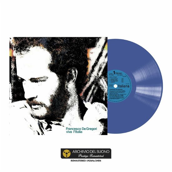 Cover for De Gregori Francesco · W L'Italia (140 Gr. Gatefold Sleeve Vinile Blu) (Rsd 2020) (LP)
