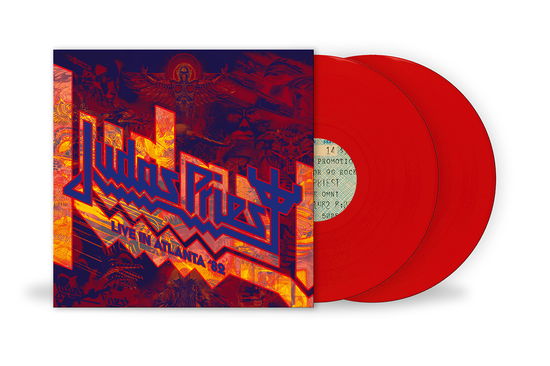 Cover for Judas Priest · Live In Atlanta '82 (LP) [RSD 2025 Red Vinyl edition] (2025)