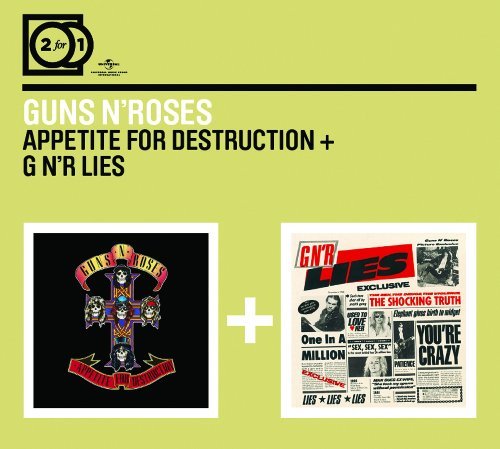 Cover for Guns N' Roses · 2for1 Appetite for Destruction / G N' R Live (CD) (2010)