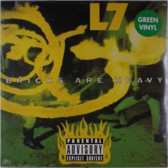 Cover for L7 · Bricks Are Heavy (LP) [Coloured edition] (2019)