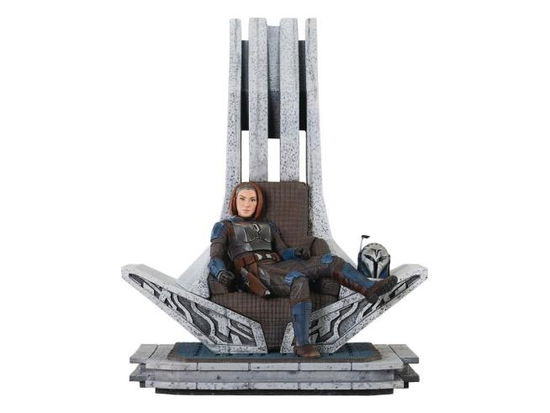 Cover for The Mandalorian · Bo-katan On Throne - Statue Prem (Toys)