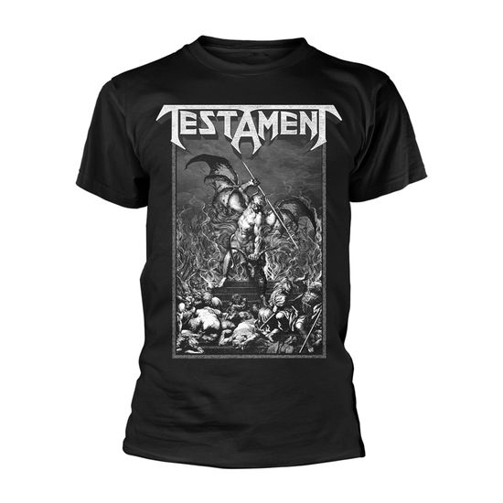 Cover for Testament · Pitchfork Horns (T-shirt) [size M] [Black edition] (2020)