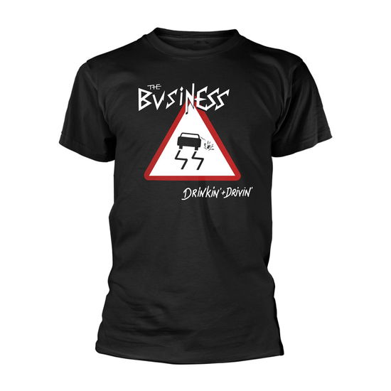 Cover for The Business · Drinkin + Drivin (Black) (T-shirt) [size S] [Black edition] (2019)