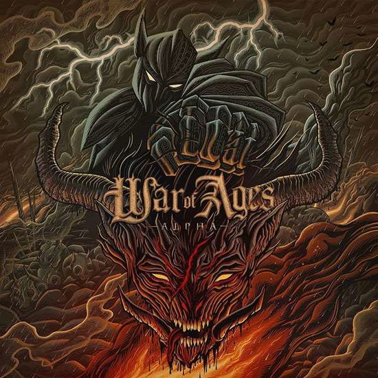 Alpha (Blood and Fire Coloured Vinyl) - War of Ages - Musiikki - FACEDOWN - 0803847116213 - perjantai 2. maaliskuuta 2018