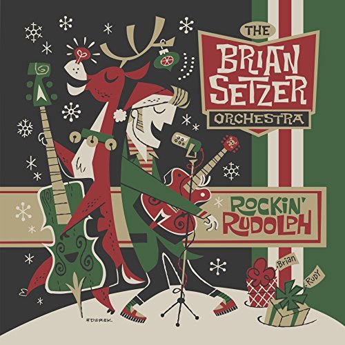 Cover for Setzer Brian (Orchestra) · Rockin' Rudolph (Green) (LP) [Coloured edition] (2015)