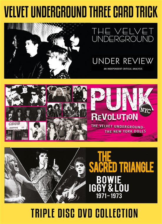 Cover for The Velvet Underground · Three Card Trick (DVD) (2021)