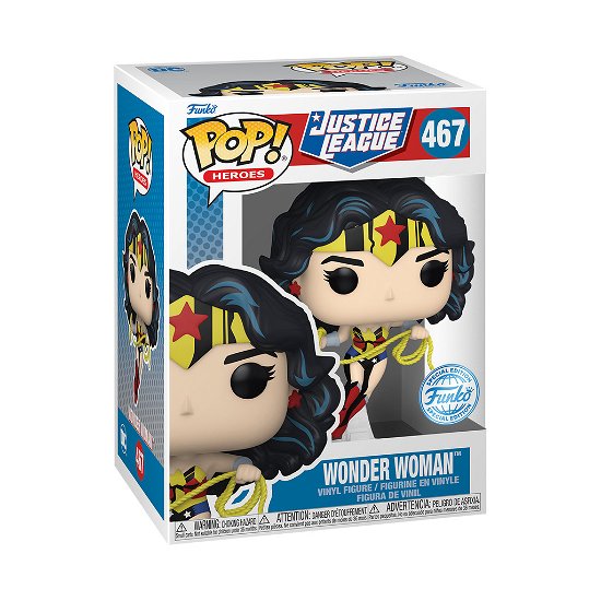 Cover for Dc Comics: Funko Pop! Heroes · Heroes - Justice League - Wonder Woman Exclusive (467) (Toys)