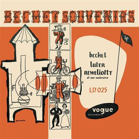 Cover for Sidney Bechet &amp; Claude Luter &amp; Andre Reweliotty · Bechet Souvenir (LP) [33 LP edition] (2017)