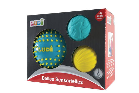 Cover for Ludi · Sensory Ball Set - Blue (lu30021) (Toys)