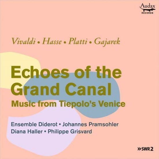 Cover for Ensemble Diderot · Echoes Of The Grand Canal: Music From Tiepolo's Venice (CD) (2019)