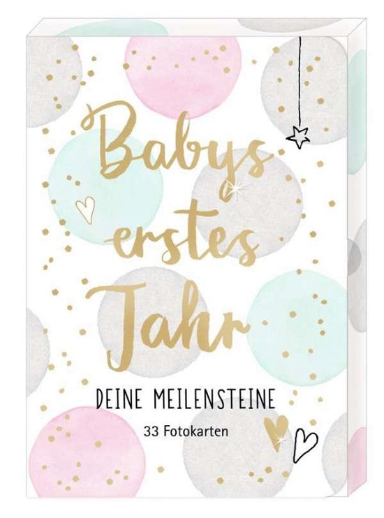 Cover for Fotokarten-box · Fotokarten-Box - Babys erstes Jah.71621 (Book) [Box set]