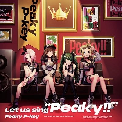 Cover for Peaky P-Key · Let Us Sing 'peaky!!' (CD) [Japan Import edition] (2021)