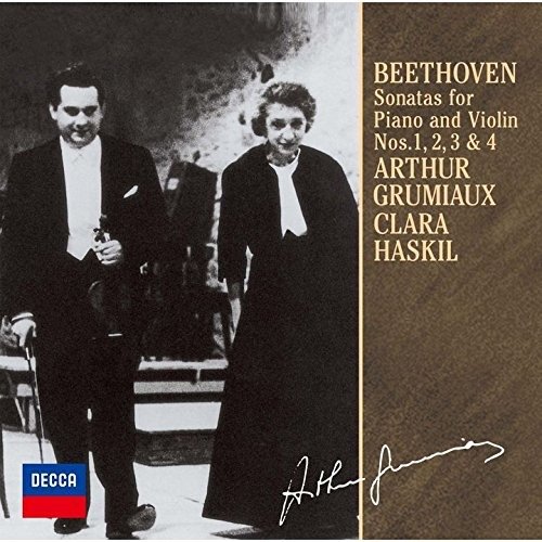 Cover for Arthur Grumiaux · Beethoven: Violin Sonatas Nos.1-4 (CD) (2021)
