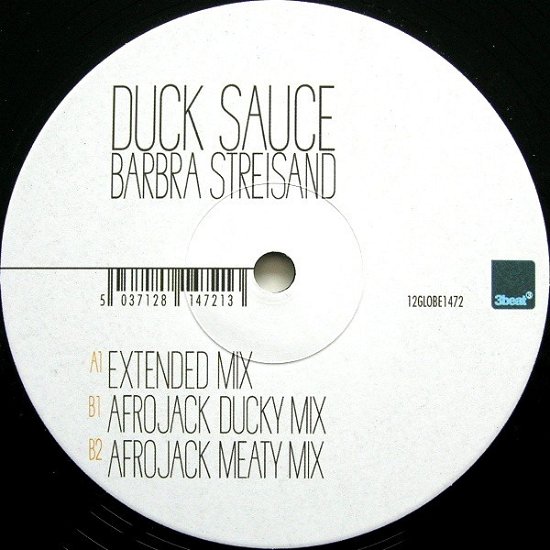 Cover for Duck Sauce · Barbra Streisand (LP) (2010)