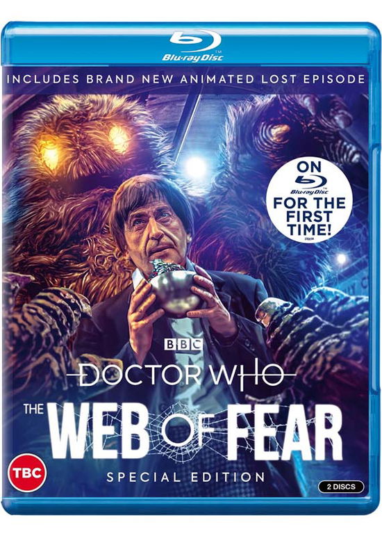 Cover for Doctor Who Web of Fear Animation BD · Doctor Who / Web Of Fear (Blu-ray) (2021)