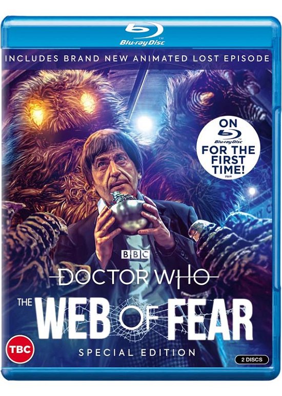 Doctor Who Animated - Web of Fear - Doctor Who Web of Fear Animation BD - Movies - BBC - 5051561005213 - August 16, 2021