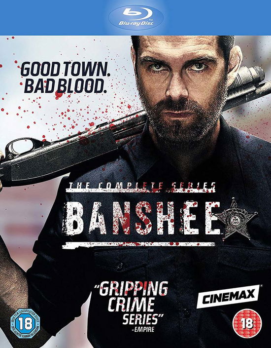 Cover for Banshee: Complete Series · Banshee Seasons 1 to 4 Complete Collection (Blu-Ray) (2016)