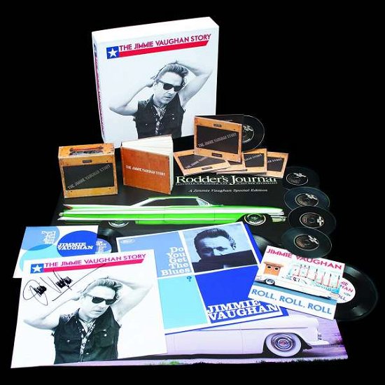 Cover for Jimmie Vaughan · The Jimmie Vaughan Story - Deluxe Box Set (CD/BOG) [Deluxe edition] [Box set] (2021)