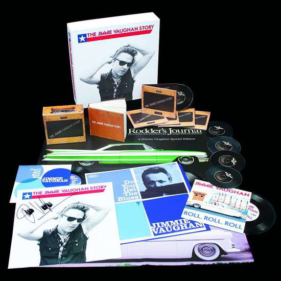 Cover for Jimmie Vaughan · The Jimmie Vaughan Story - Deluxe Box Set (CD/BOOK) [Deluxe edition] [Box set] (2021)