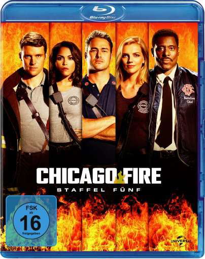 Cover for Jesse Spencer,taylor Kinney,monica Raymund · Chicago Fire-staffel 5 (Blu-ray) (2017)