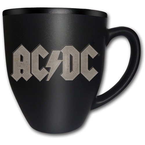 Cover for AC/DC · AC/DC Boxed Premium Mug: Logo with Matt &amp; Laser Etched Finish (Krus) [Black edition] (2016)
