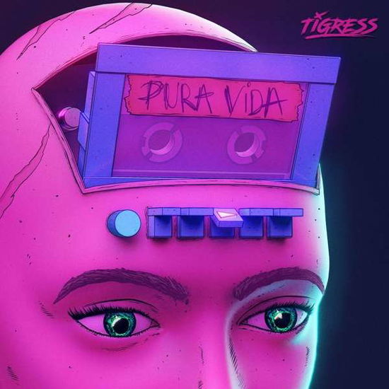 Cover for Tigress · Pura Vida (Transparent Magneta Vinyl) (LP) (2021)