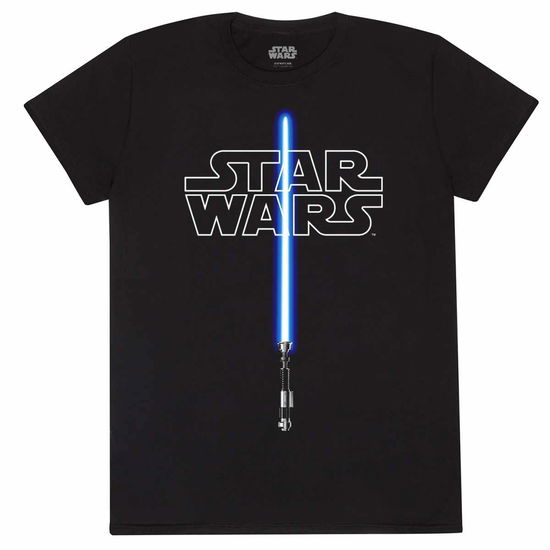 Star Wars T-Shirt Glow In The Dark Lightsaber Größ -  - Merchandise -  - 5056599759213 - May 28, 2024