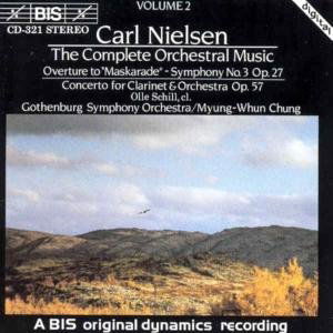 Symphony 3 Opus 27 - Nielsen / Schill / Gothenburg - Musiikki - BIS - 7318590003213 - torstai 22. syyskuuta 1994