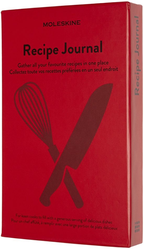 Cover for Moleskine · Moleskine Passion Journal - Recipe (Papperier) (2018)
