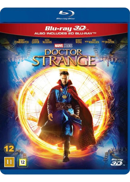 Cover for Benedict Cumberbatch · Doctor Strange (3D Blu-ray/BD) (2017)