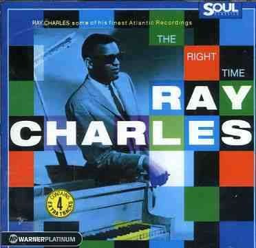 Cover for Ray Charles · Right Time / Best of Atlantic Years (20 Cuts) (CD) (2015)