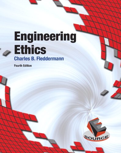 Cover for Charles B. Fleddermann · Engineering Ethics (4th Edition) (Esource) (Paperback Book) (2011)