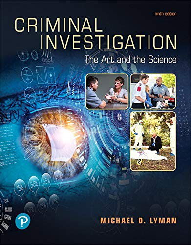 Cover for Michael D. Lyman · Criminal Investigation The Art and the Science (Paperback Bog) (2019)