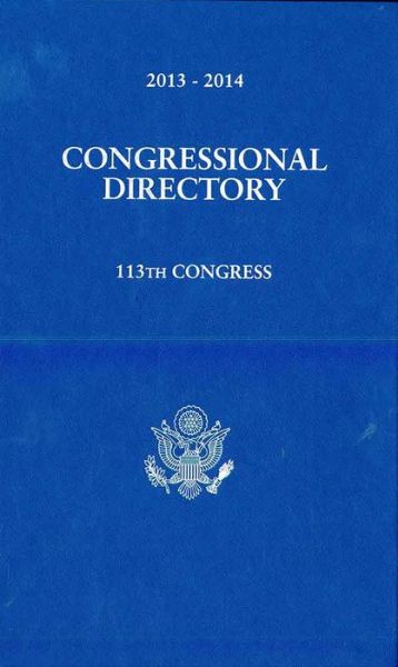 Cover for Joint Committee On Printing · Official congressional directory, 2013-2014 113th congress (Book) (2014)