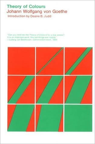 Cover for Johann Wolfgang von Goethe · Theory of Colours - The MIT Press (Paperback Bog) [New edition] (1970)