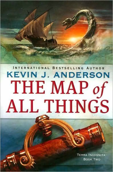 Cover for Kevin J Anderson · The Map of All Things - Terra Incognita (Paperback Bog) (2010)