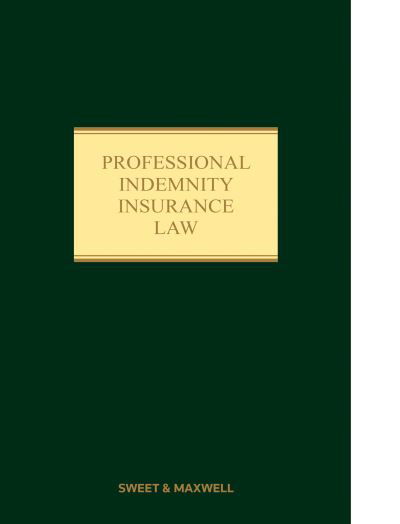 Cover for W.I.B. Enright · Professional Indemnity Insurance Law (Hardcover Book) (2023)