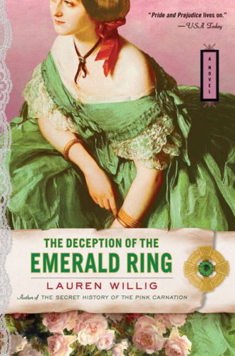 Cover for Lauren Willig · The Deception of the Emerald Ring (Pink Carnation) (Paperback Book) [Reprint edition] (2007)