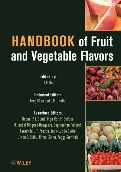 Cover for YH Hui · Handbook of Fruit and Vegetable Flavors (Hardcover Book) (2010)