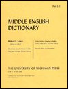Middle English Dictionary Pt. U.1: U.1 - Middle English Dictionary -  - Livres - The University of Michigan Press - 9780472012213 - 30 août 1997
