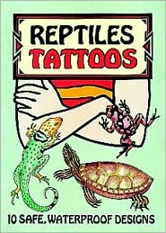 Cover for Jan Sovak · Reptiles Tattoos - Dover Tattoos (Paperback Book) (1997)