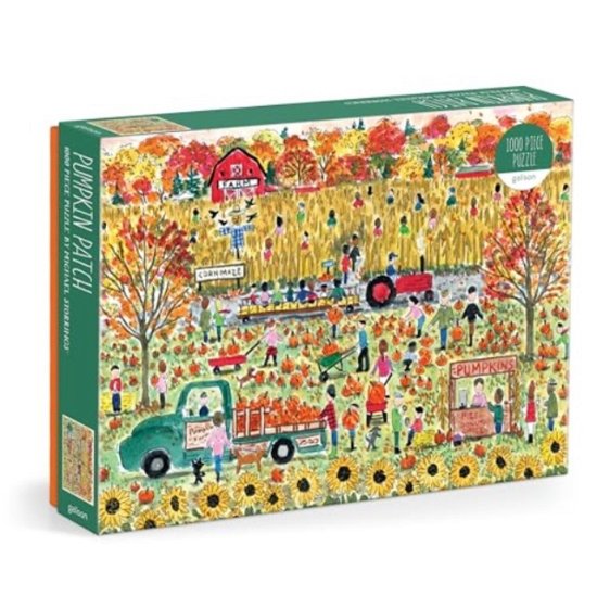 Cover for Galison · Michael Storrings Pumpkin Patch 1000 Piece Puzzle (GAME) (2024)