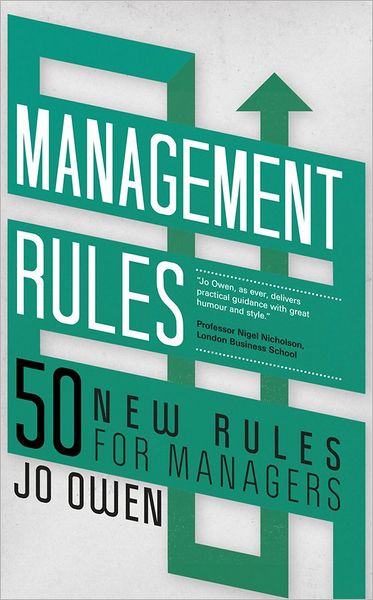 Cover for Jo Owen · Management Rules: 50 New Rules for Managers (Paperback Book) (2011)