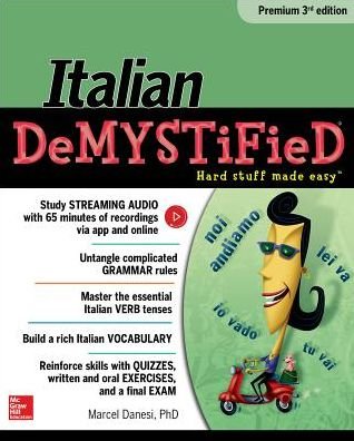 Cover for Marcel Danesi · Italian Demystified, Premium (Paperback Book) (2016)