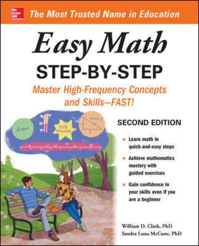Cover for William Clark · Easy Math Step-by-Step, Second Edition (Pocketbok) (2019)