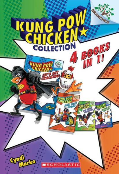 Kung Pow Chicken Collection (Books #1-4) - Kung Pow Chicken - Cyndi Marko - Książki - Scholastic Inc. - 9781338599213 - 21 kwietnia 2020