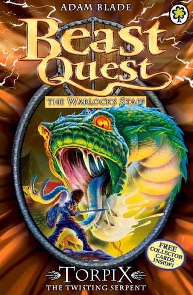 Beast Quest: Torpix the Twisting Serpent: Series 9 Book 6 - Beast Quest - Adam Blade - Kirjat - Hachette Children's Group - 9781408313213 - maanantai 1. syyskuuta 2014